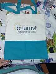 Vintage Briumvi Tote Bag Pharmaceutical Advertising