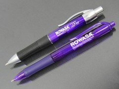 Lot of 2 Purple Rowasa PENS Drug Rep Pharmaceutical Promo Medical Advertising