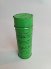 RARE 1960s DOAN’S PILLS medical tin VINTAGE PHARMACEUTICAL doctor med RX drugs