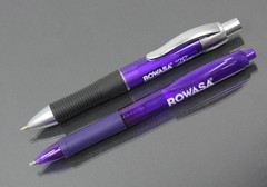 Lot of 2 Purple Rowasa PENS Drug Rep Pharmaceutical Promo Medical Advertising