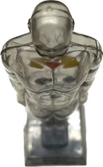 RARE DIURIL VINTAGE MEDICAL ADVERTISING ANATOMY FIGURINE VISIBLE MALE MERCK & CO