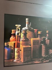 Vintage 1987 Apothecary Becomes Pharmacy History Pharmacist Poster Afrin Promo