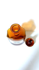 TINCTURA CAPSICI Vintage Glass Apothecary Pharmacy Brown Bottle 250ml