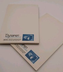 Lot Of 2 Bristol DYNAPEN Drug Rep Paper Note Pads 4 x 6 Inches