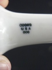 Vintage Used Coors USA Lab Mortar 522-00 and Pestle 000 Set, #3