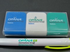OPANA Oxymorphone Lot MAGNET CLIPS & Highlighter Drug Rep Pharmaceutical Promo