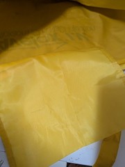 Avelox Tote Bag (UNISEX) Promotional Drug Company Yellow READ