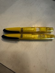 Januvia Post-It Highlighters Pharmaceutical Drug Rep Advertising Yellow Lot X 2