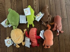 Vintage Pharmaceutical Drug Rep Actos Beanie Babies With Tags, 1 Is Missing Tags