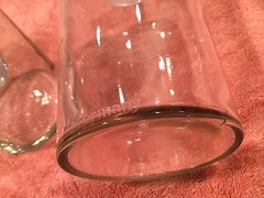 3 LARGE and 1 SMALL ANTIQUE GERMANY APOTHECARY JARS