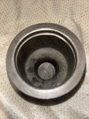 Vtg Cast Iron Pencil Holder I Think Idk