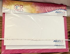AMBIEN CR Pharmaceutical Pharma Drug Rep Desk Blotter Sealed 19” X 15”