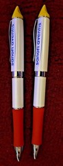 Pharmaceutical Sanofi Aventis Heavy Metal Drug Rep pen LOT of 2