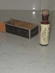 Vintage U-ZIT TOOTHACHE DROPS with Original BOX and Bottle