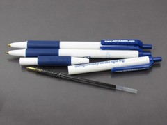 Lot of 3 NuvaRing Estradiol BIC PENS Drug Rep Pharmaceutical Promo Advertising