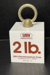 Vintage 1974 Voranil Clortermine Pharmaceutical Rep Marketing 2 lb Paperweight