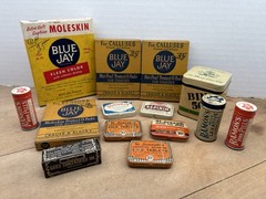 Vintage Pharmaceutical Collectibles 14 Pc Lot Ramon’s St. Joseph Blue Jay