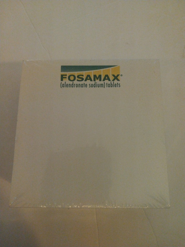 Fosamax drug rep notepad/sticky notes pharmaceutical advertising Merck