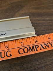 Vintage Pharmacy Apothecary Pharmacist Drug Upjohn Name Plate Desk Holder 1970s?