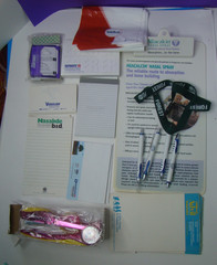 Misc Lot of Note Pads Pharmaceutical items Drug Rep Doctor sample