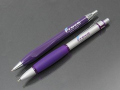 Purple FROVA Heavy Metal PENS Drug Rep Pharmaceutical Promo Advertising Lot of 2