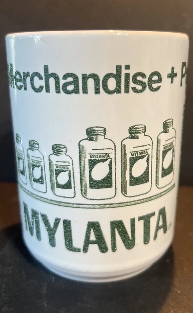 Mylanta Vintage Pharmaceutical Advertising Collectible Coffee Mug Pharma