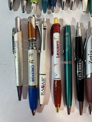 Lot of 24 Various Drug Rep Ink Pens Pharmaceutical Promo Medical Advertising