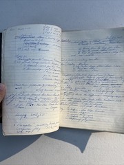1952 Temple U Pharmacy Notebook Lorraine Lanza Connolly NJ Pharmacist History