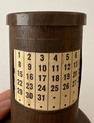 Vintage Talwin Pentazocine Discontinued Drug Advertising Calendar Pencil Holder