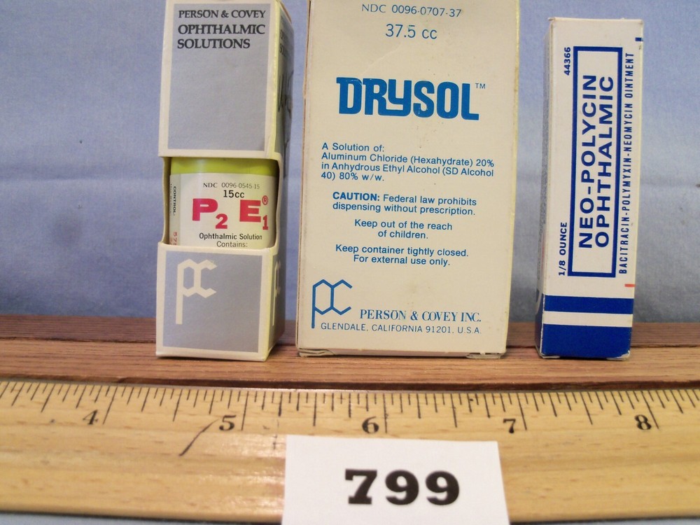 Vtg Pre 1980 PERSON & COVEY OOAC? Products company now gone. 799
