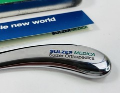 Sulzer Medica Metasul Hip Implant Letter Opener Orthopedic Surgeon Gift w/ Tin