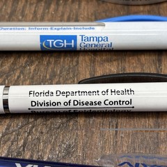 Lot 6 Pharmaceutical Drug Rep Pens Medical, Collectibles, Heavy Metal, Plastic