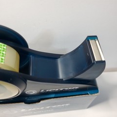 Pfizer Lipitor Translucent BlueTape Dispenser Pharmaceutical Promo 2003 Y2k NEW