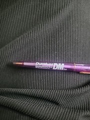 Duratuss DM Cough Suppressant Expectorant Elixir Pen Purple Plastic Bic