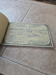 US INTERNAL REVENUE 1948 OPIUM ETC FORMS BOOKLET COMPLETE +1 EXC. COND. TEXAS