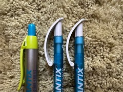 CHANTIX PENS Pharmaceutical Promotional Drug Rep Advertising Promo Plastic