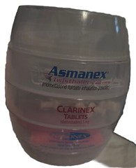 Clarinex Nasonex Asmanex Pen/Pencil/Desk Caddy Organizer Swing Out Drawers