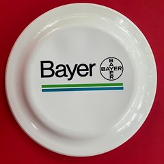 promo BAYER flying disc – 9″ HUMPHREY FLYER NO. 14 – made USA–DRUG REP pharmacy
