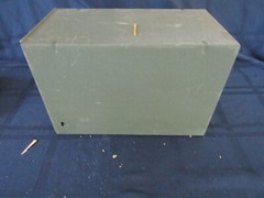 Vintage Talbot Prescription File- Metal Box- Montgomery PA- Miller’s Pharmacy #2