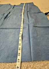 Lot of 10 VIAGRA Disposable Patient Gowns Scrub Tie Brand New Drug Rep Promo