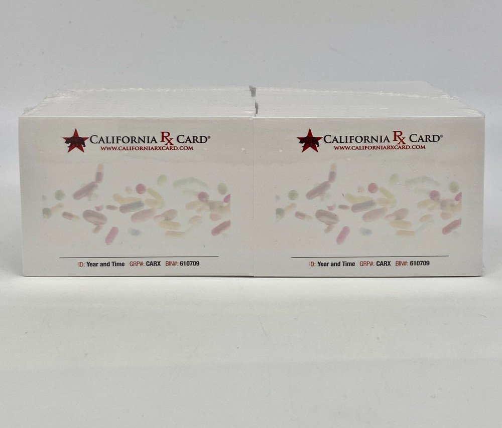 Lot of 40 Post-it Note Sticky Note Pads California Rx Card Medical Pharma Ad NEW