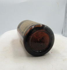 MM – 1890’s Parke, Davis & Co Detroit Mich CUBEB 4 3/4″ Amber Medicine bottle