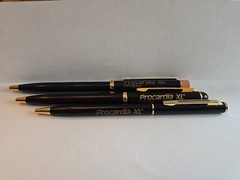 PROCARDIA XL Collectible Metal Pens x 3 Pharmaceutical Drug Rep
