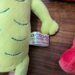 Steven Smith 2 Actos Pioglitazone HCl Plush Pharm Rep Rare 8″ Drug promo