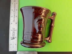 Vintage Brown Hygeia RX Coffee Mug