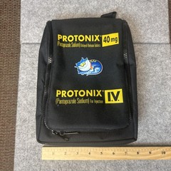 Protonix Pharmacy Drug Rep Small Travel Bag Luggage Multi Compartment Toiletry
