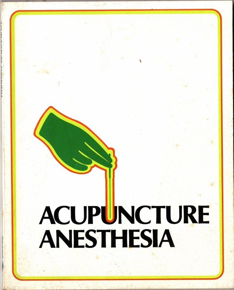 Dental Acupunture Anesthesia, Roerig Medical Educational Series, 1974