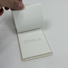 Zeneca Pharmaceuticals Notepad Notes Drug Rep Flap Book White 4″ x 3″ Paper Pad