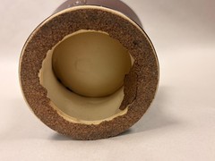 Schering / McCoy Pottery RX Mortar Pen Holder William Proctor Jr 1817-1874 NICE