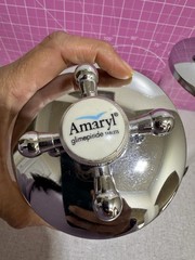 2 Amaryl Glimepiride Tablets Apothecary Jar Drug Pharmaceutical 9 inch